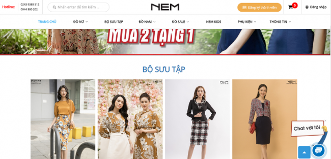 website shop thời trang tại đà nẵng