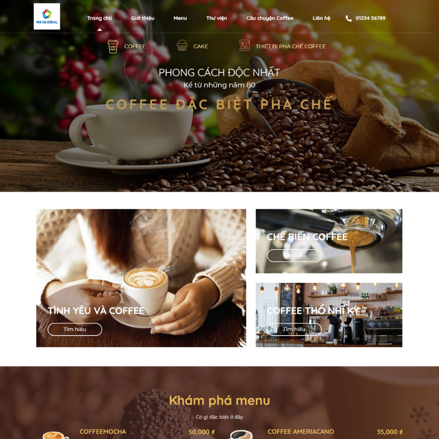Website Cafe