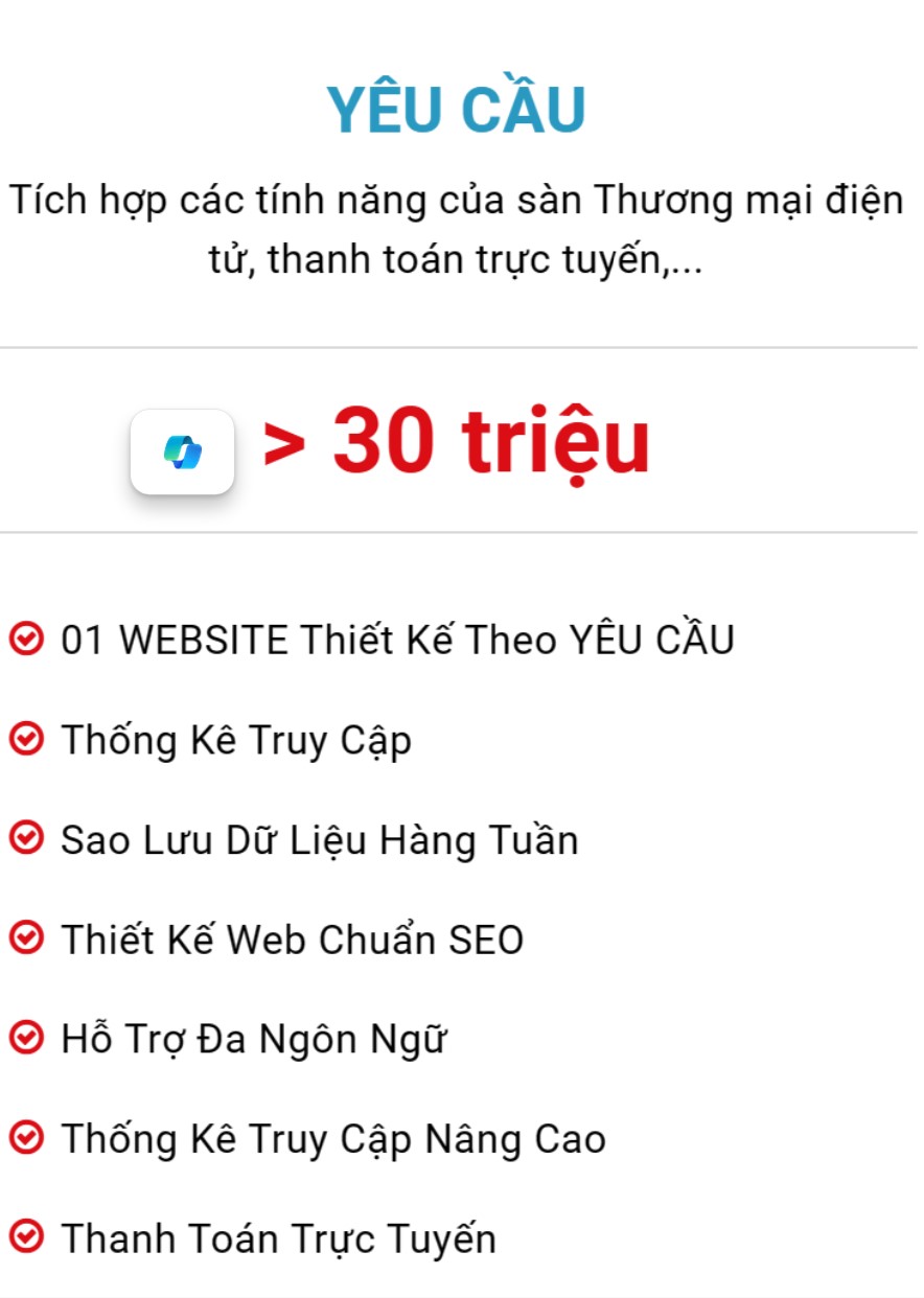 Gói Yêu Cầu