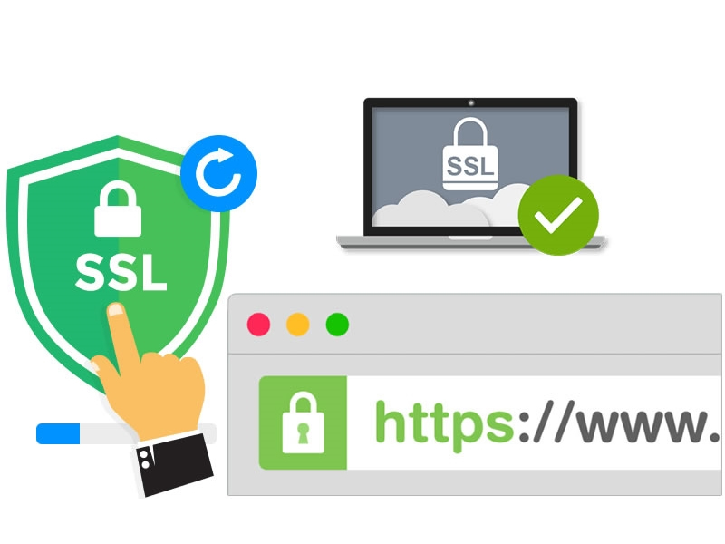 Chứng chỉ SSL bảo vệ dữ liệu của khách hàng