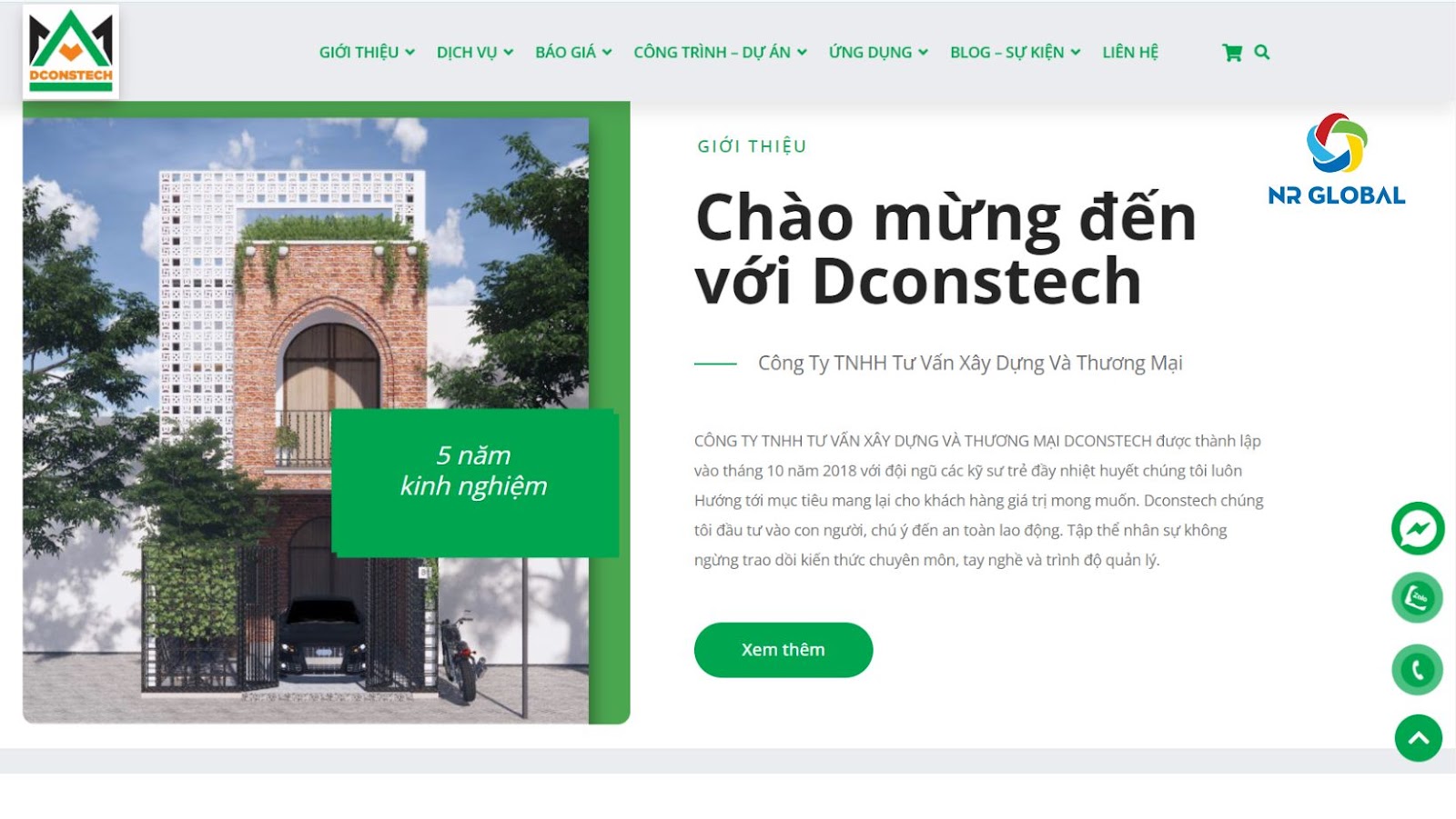 Website Dconstech
