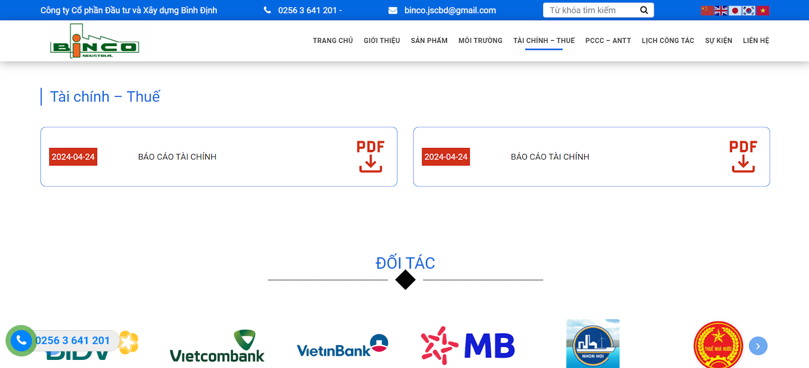 Tính năng tải file pdf