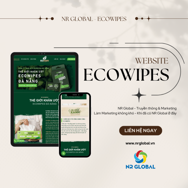 Dự án tiêu biểu: Khăn ướt ECOWIPES