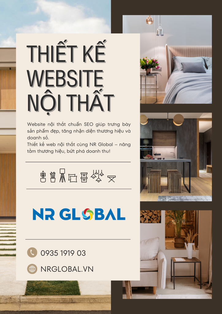 thiết kế website nội thất 