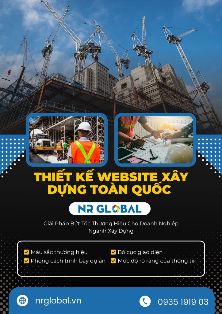Thiết kế Website Xây Dựng Toàn Quốc