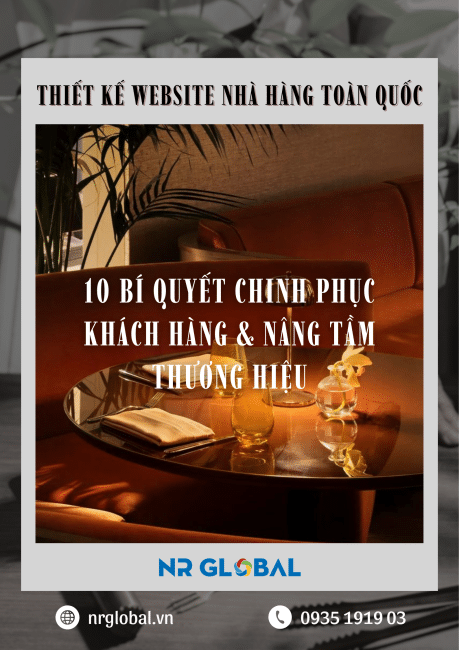 Thiết kế website nhà hàng toàn quốc – 10 Bí quyết chinh phục khách hàng & nâng tầm thương hiệu