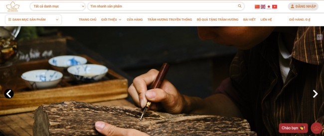 Website đã được nâng cấp