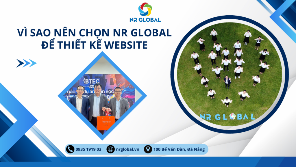 Thiết kế website - Nr Global