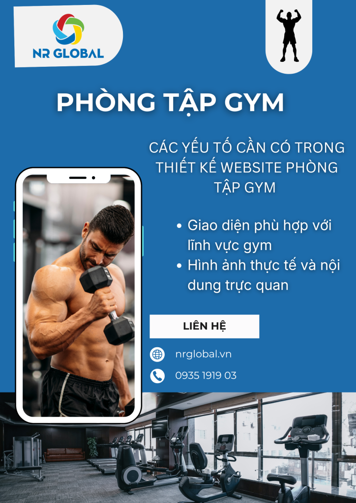 các yếu tố có trong phòng tập gym