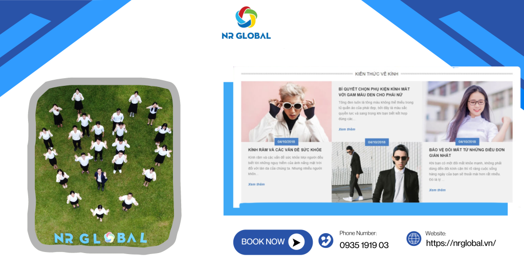 website mắt kinh