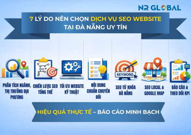 7 lý do nên chọn dịch vụ seo website tại đà nẵng uy tín