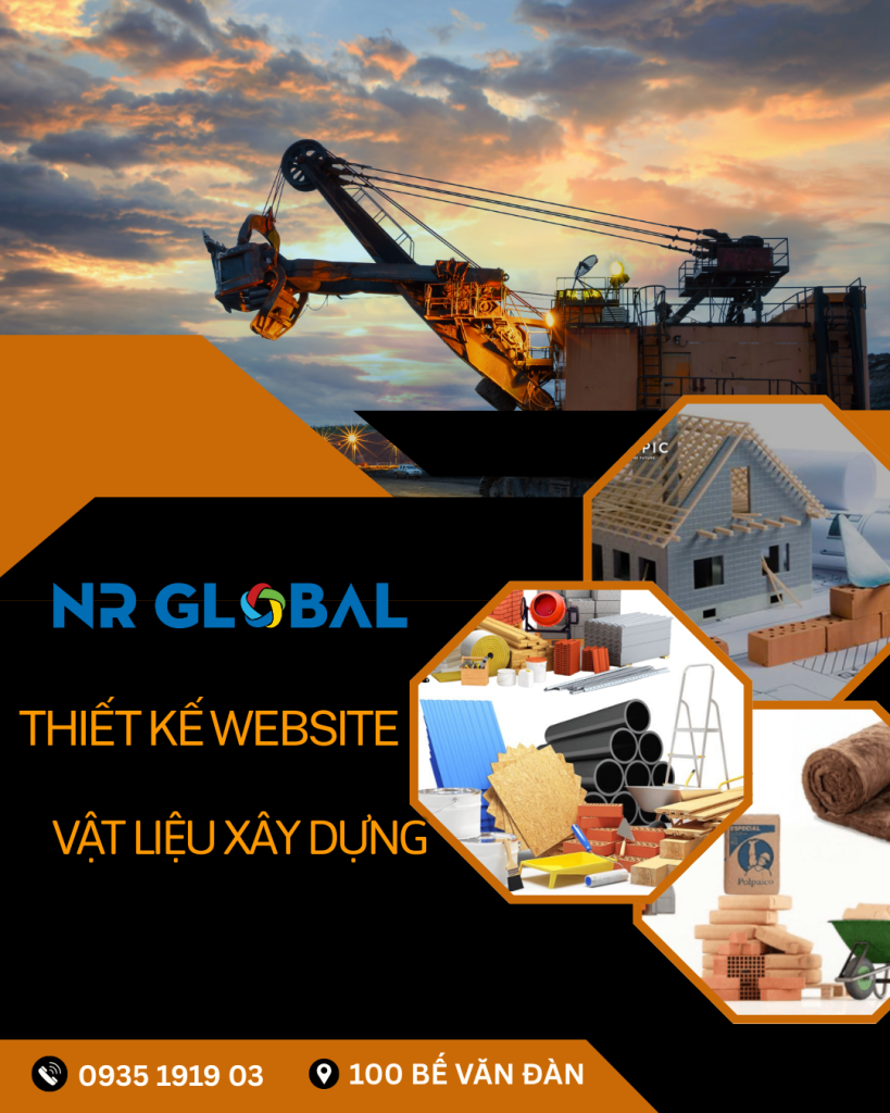 lợi ích thiết kế website vật liệu xây dựng