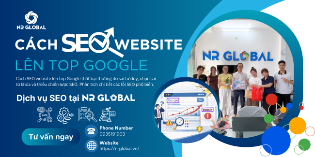 Cách SEO website lên top Google 