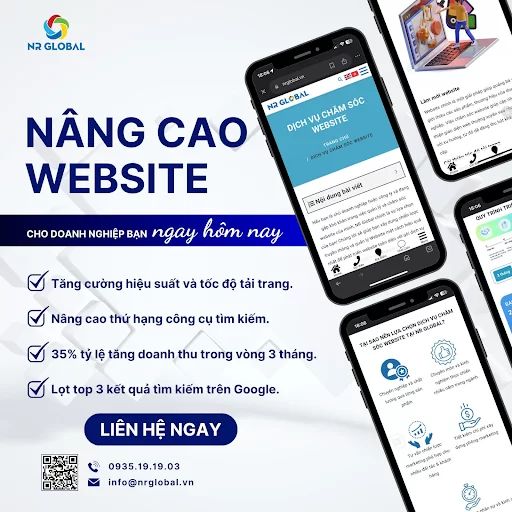thiết kế website tại NR Global