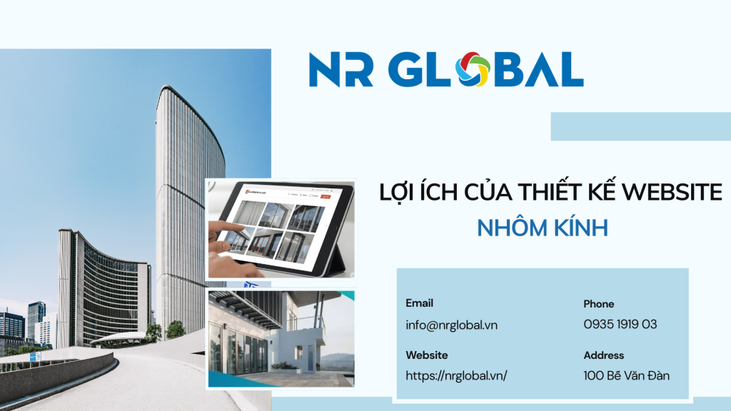 tầm quan trọng của thiết kế website nhôm kính 