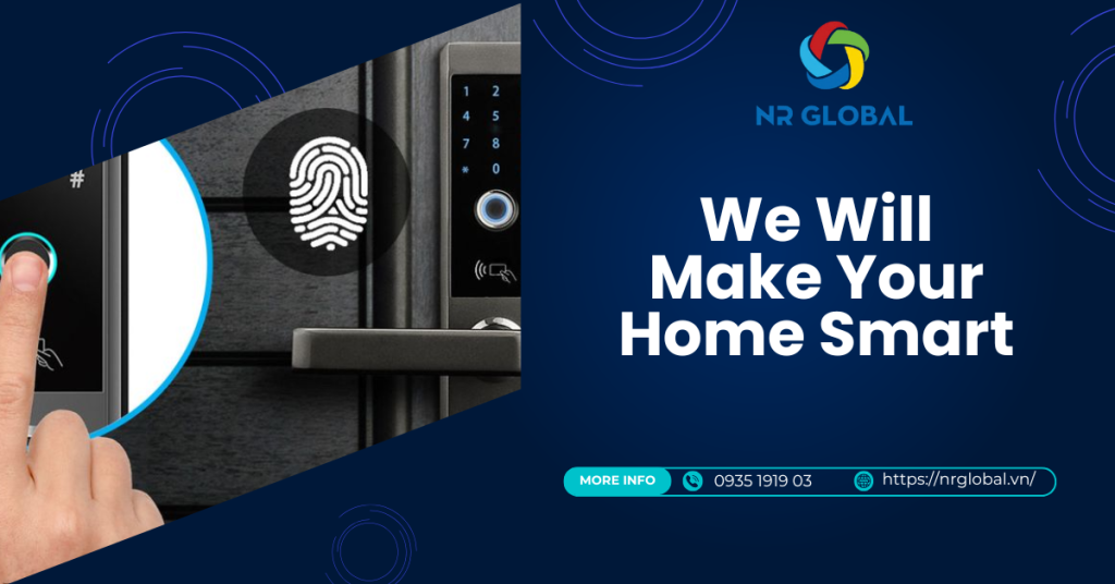 thiết kế website khóa thông minh NR Global