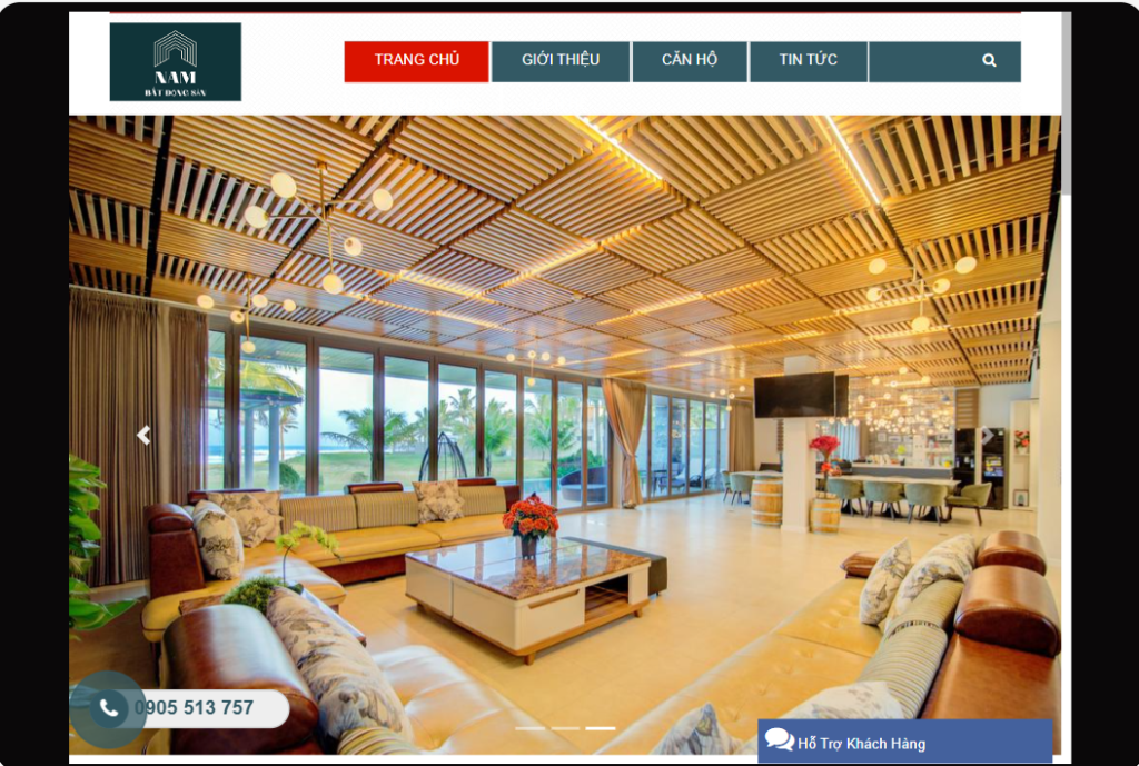Các chức năng hỗ trợ cho thiết kế website bất động sản