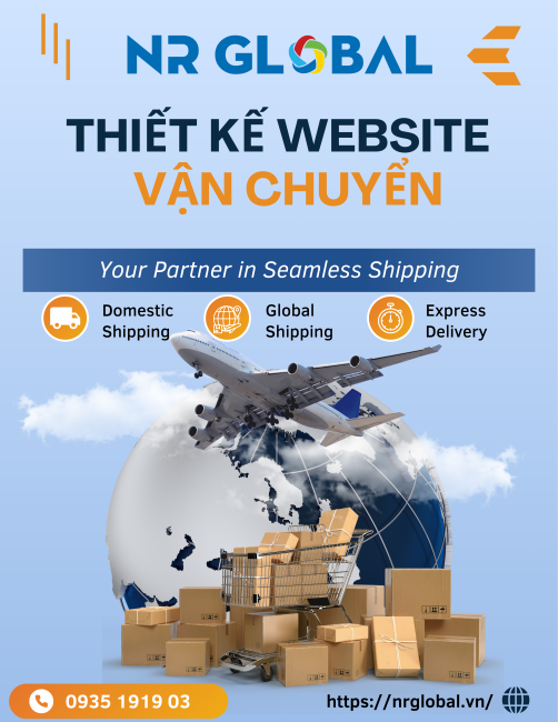 Thiết kế website vận chuyển – tích hợp theo dõi đơn hàng và tối ưu quản lý