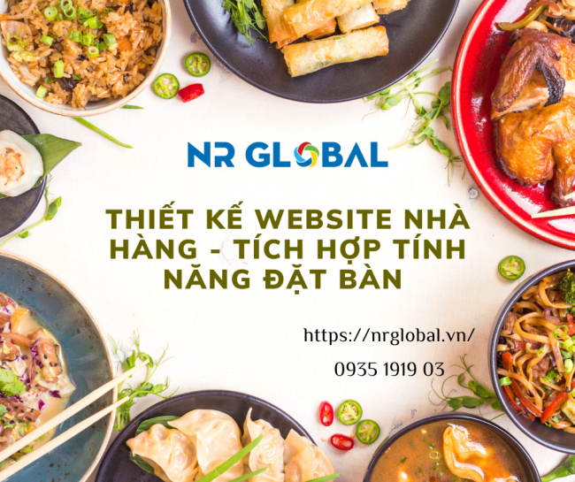 Thiết kế website nhà hàng tại Đà Nẵng chuẩn SEO, tích hợp đặt bàn trực tuyến