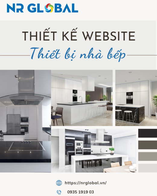 Thiết kế website thiết bị nhà bếp chuẩn SEO – Tăng doanh số và xây dựng thương hiệu bền vững