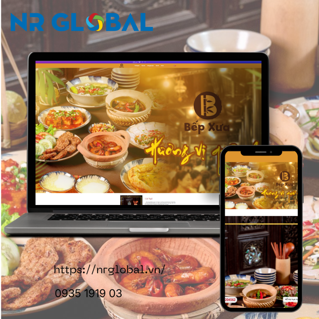 Vai trò của thiết kế website nhà hàng