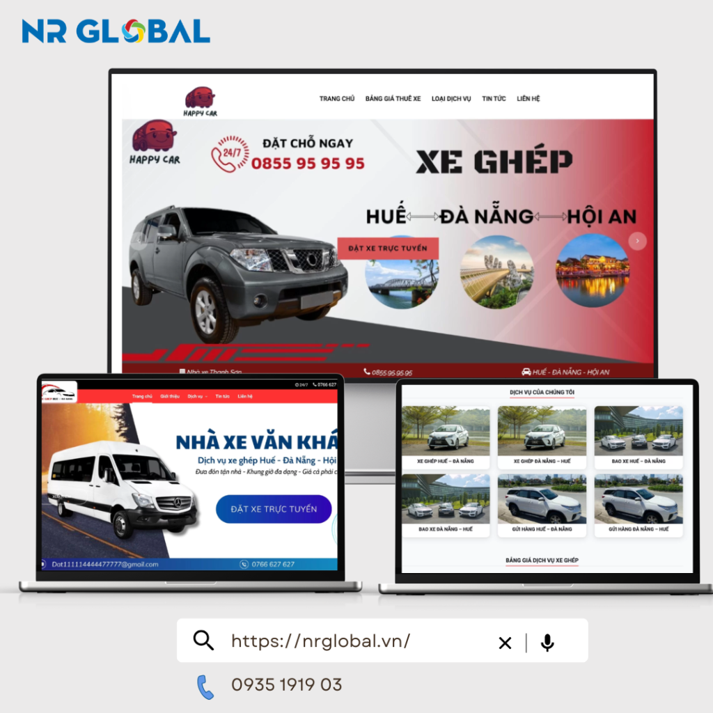 vì sao doanh nghiệp nên đầu tư thiết kế website xe ghép