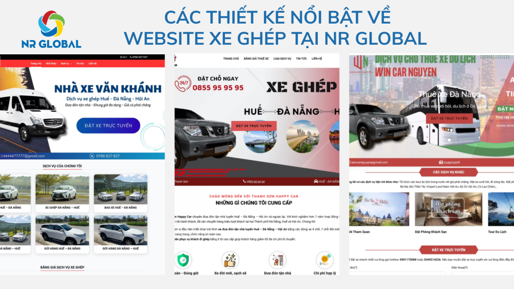 các dự án thiết kế nổi bật tại NR Global