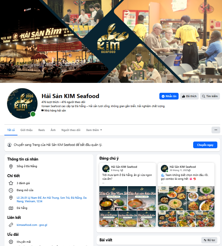 NR Global triển khai và thiết lập kênh facebook