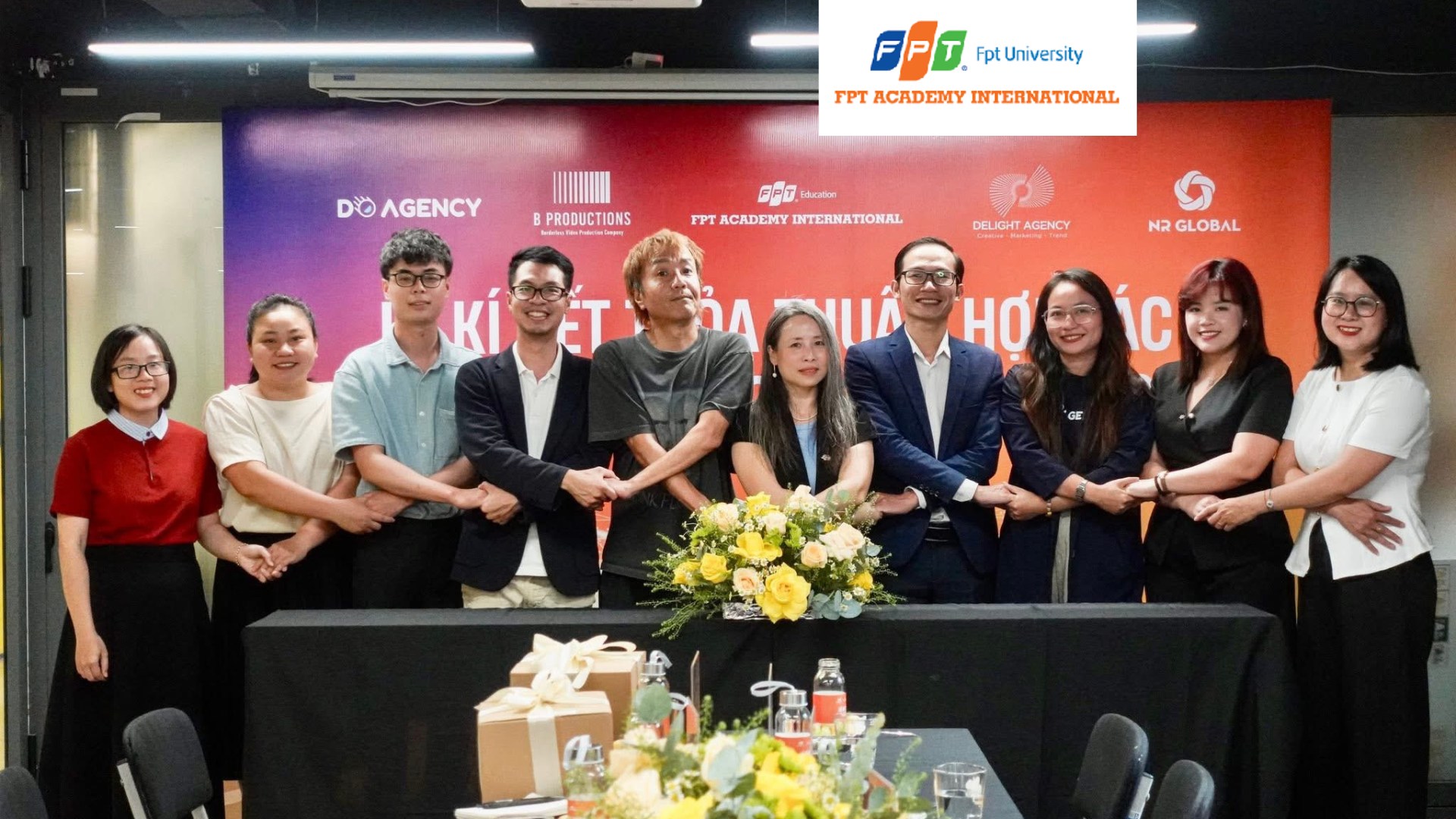 FPT ARENA & NR GLOBAL – Lễ ký kết thỏa thuận hợp tác phát triển nguồn nhân l