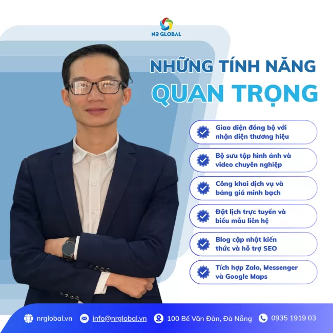 thiết kế website studio
