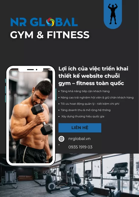 Thiết kế website Gym & Fitness