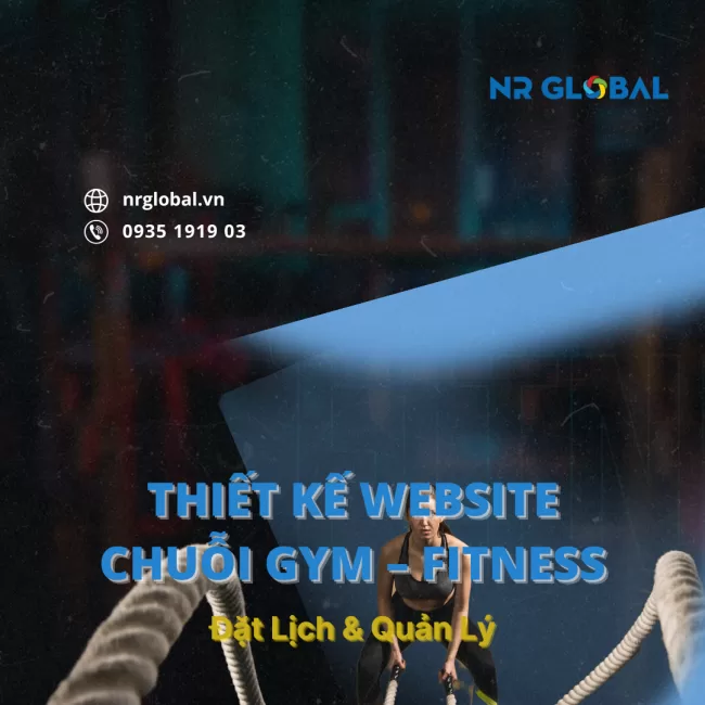 Thiết kế website Gym & Fitness