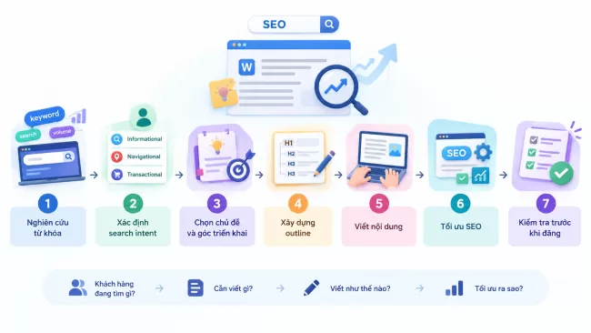 cách viết bài chuẩn seo